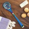 Totally Bamboo Baltique Mumbai Collection 2-in-1 Wooden Measuring Spoon with Tablespoon and Teaspoon Measurements(Slotted Spoon)