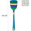 Totally Bamboo Baltique Mumbai Collection 2-in-1 Wooden Measuring Spoon with Tablespoon and Teaspoon Measurements(Spatula)