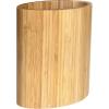 Totally Bamboo Oval Shaped Bamboo Kitchen Utensil Holder, 6″ x 4″ x 7″