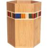 Totally Bamboo Baltique Marrakesh Collection Kitchen Utensil Holder, Large Cooking Utensil Crock for Countertop(Marrakesh)