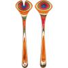 Totally Bamboo Baltique Marrakesh Collection Wooden Salad Serving Utensils Set, 11-3/4″ Long