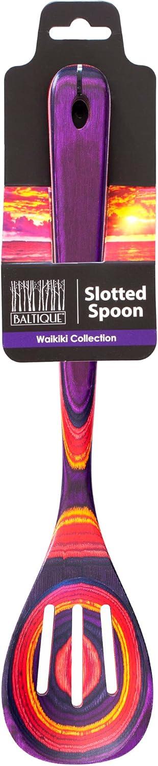 imageTotally Bamboo Baltique Waikiki Collection 1212 Wooden Spatula Safe for NonstickSlotted Cooking Spoon