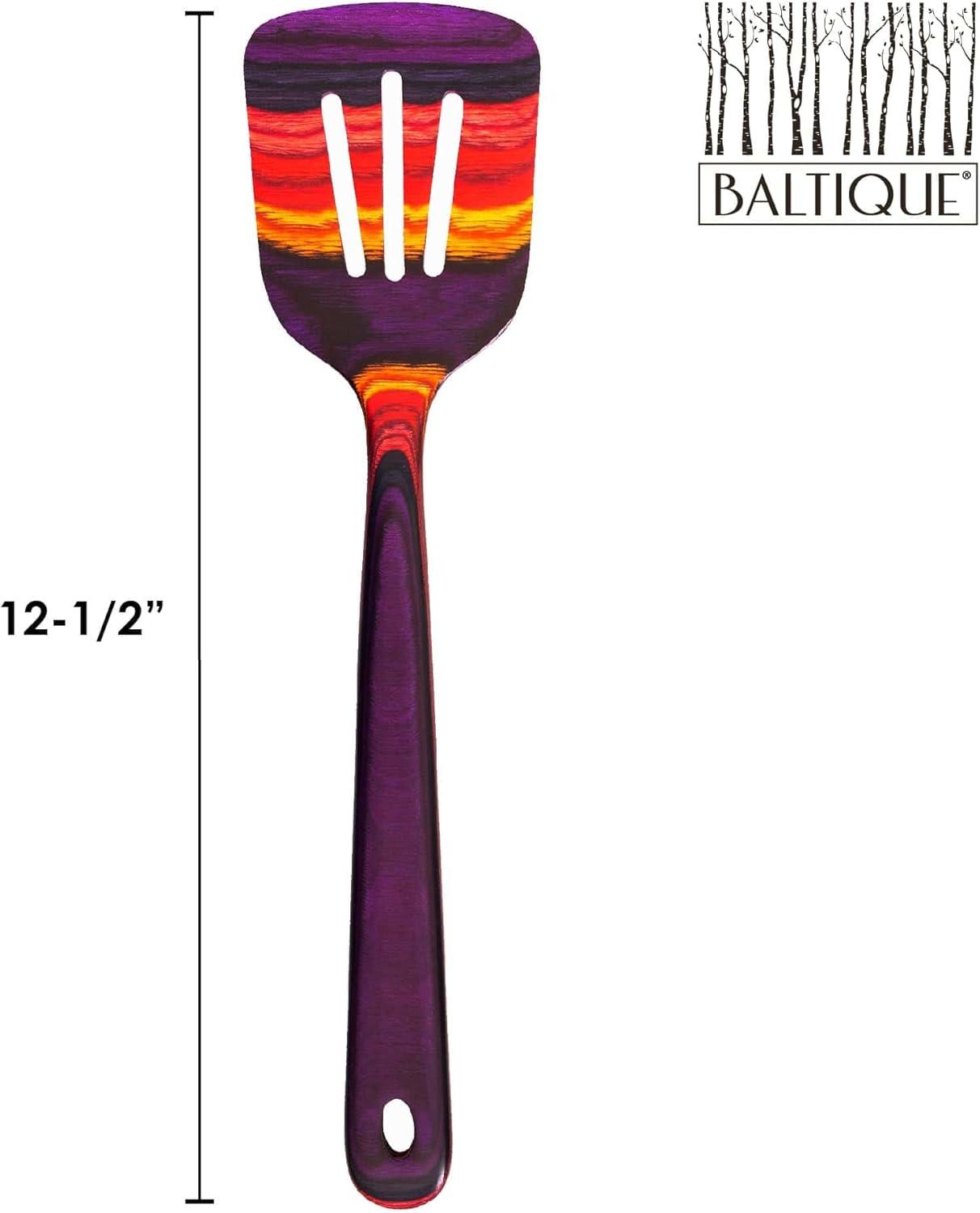 imageTotally Bamboo Baltique Waikiki Collection 1212 Wooden Spatula Safe for NonstickSlotted Spatula