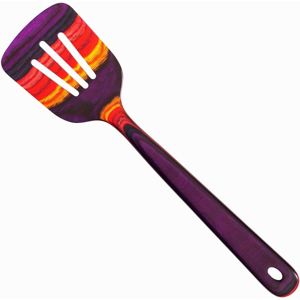 imageTotally Bamboo Baltique Waikiki Collection 1212 Wooden Spatula Safe for NonstickSlotted Spatula