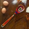 Baltique Marrakesh Collection 12-1/2″ Wooden Slotted Cooking Spoon, Safe for Nonstick