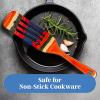 Baltique Marrakesh Collection 13″ Wooden Spurtle Spatula – Colorful Birch Wood Cooking Utensil, Nonstick Safe, Versatile Stirring & Serving Tool