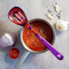 Totally Bamboo Baltique Waikiki Collection 12-1/2″ Wooden Spatula, Safe for Nonstick(Slotted Cooking Spoon)