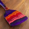 Totally Bamboo Baltique Waikiki Collection 12-1/2″ Wooden Spatula, Safe for Nonstick(Spatula)