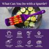 Totally Bamboo Baltique Waikiki Collection 12-1/2″ Wooden Spatula, Safe for Nonstick(Spurtle)
