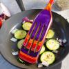 Totally Bamboo Baltique Waikiki Collection 12-1/2″ Wooden Spatula, Safe for Nonstick(Spurtle)