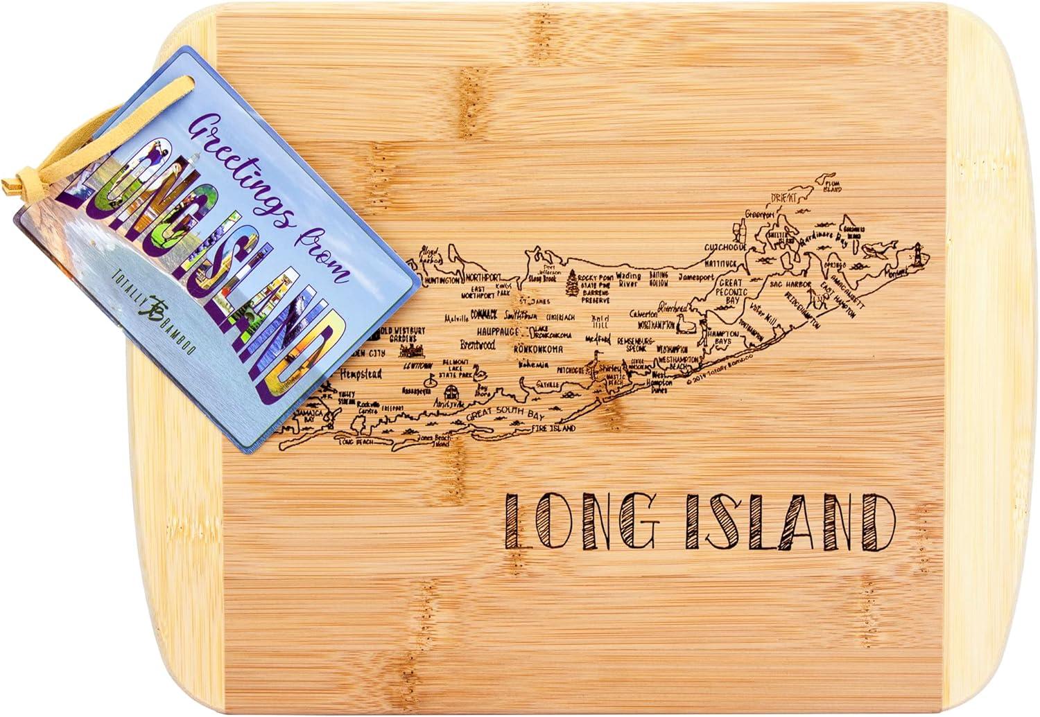 imageTotally Bamboo A Slice of Life North Carolina State Serving and Cutting Board 11 x 875Long Island