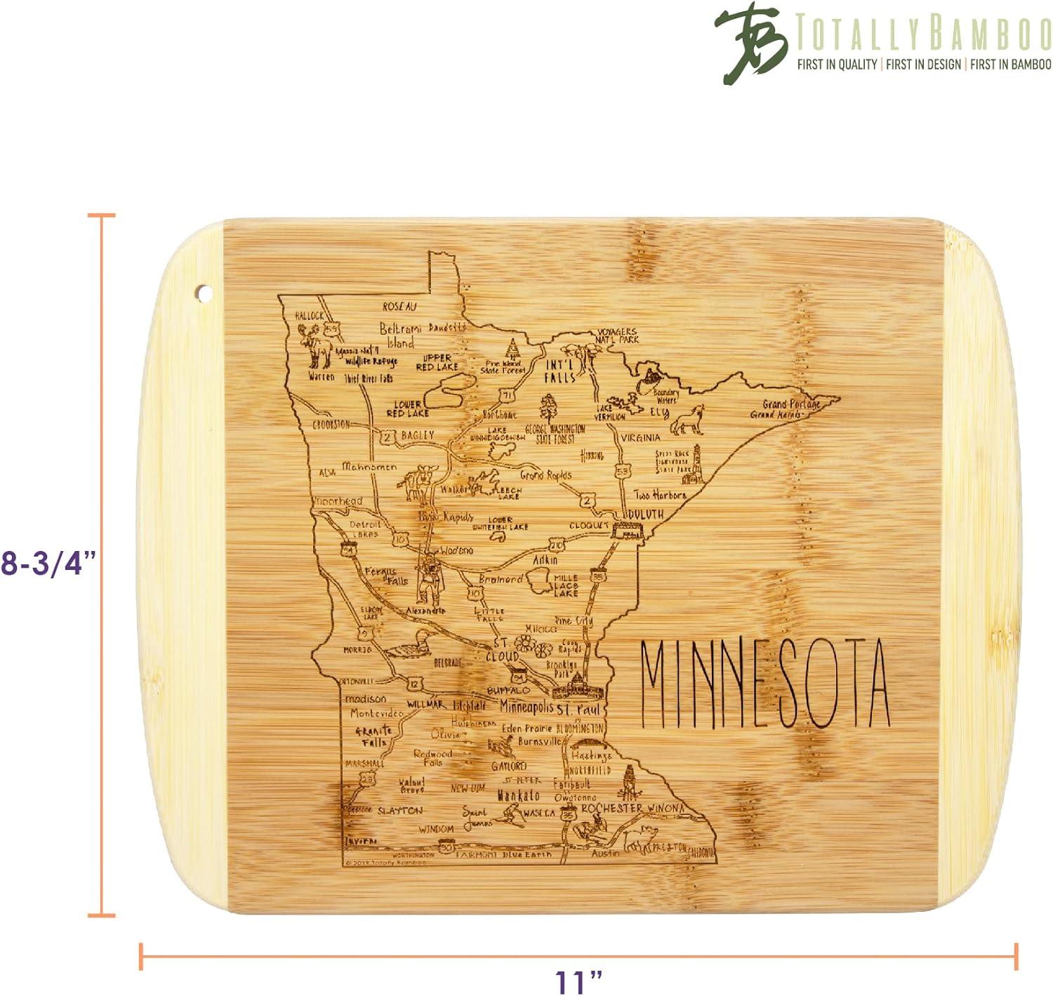imageTotally Bamboo A Slice of Life North Carolina State Serving and Cutting Board 11 x 875Minnesota