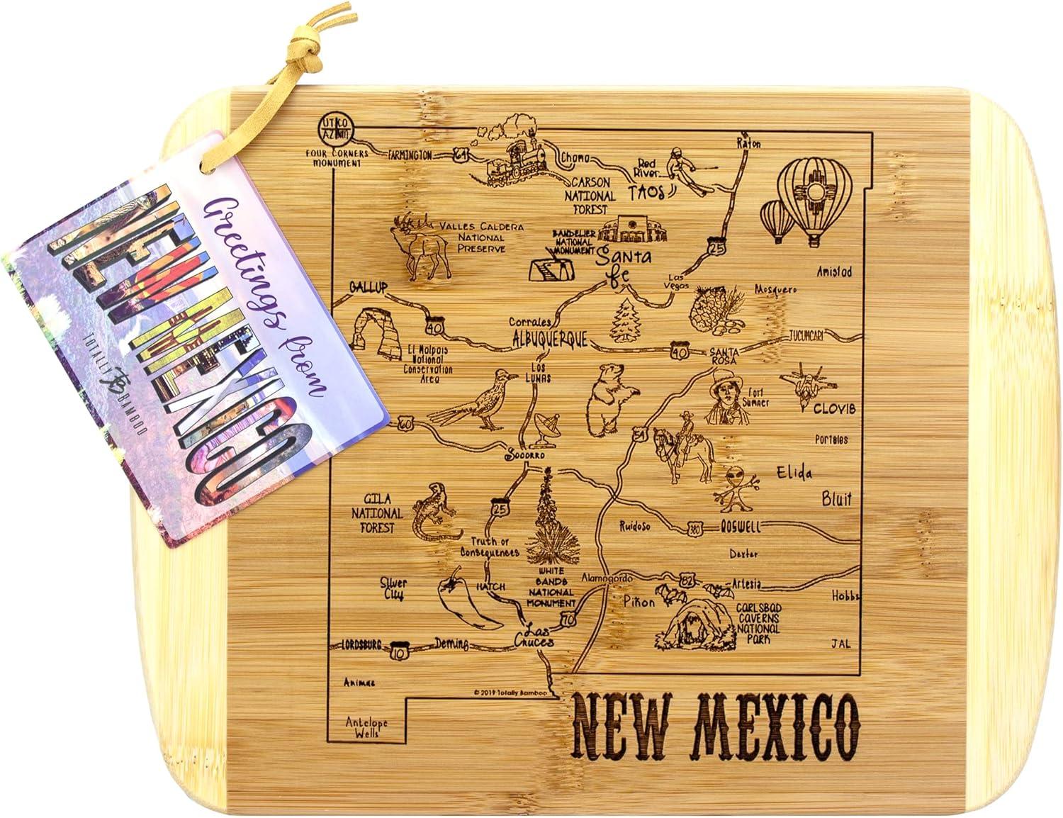 imageTotally Bamboo A Slice of Life North Carolina State Serving and Cutting Board 11 x 875New Mexico