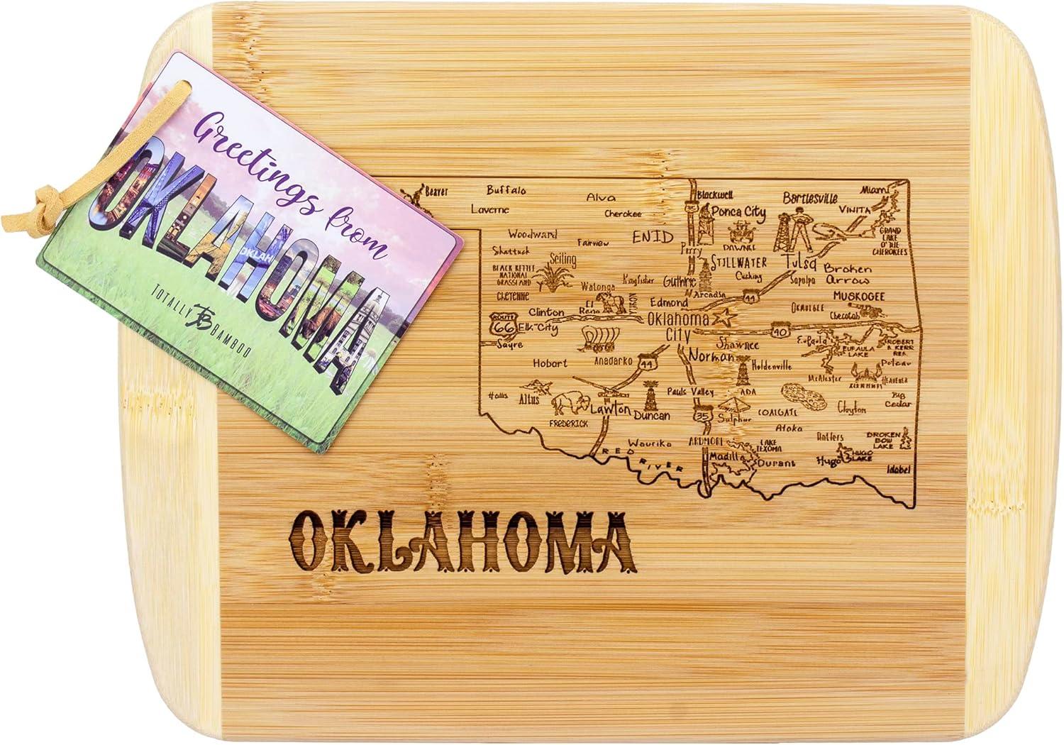 imageTotally Bamboo A Slice of Life North Carolina State Serving and Cutting Board 11 x 875Oklahoma