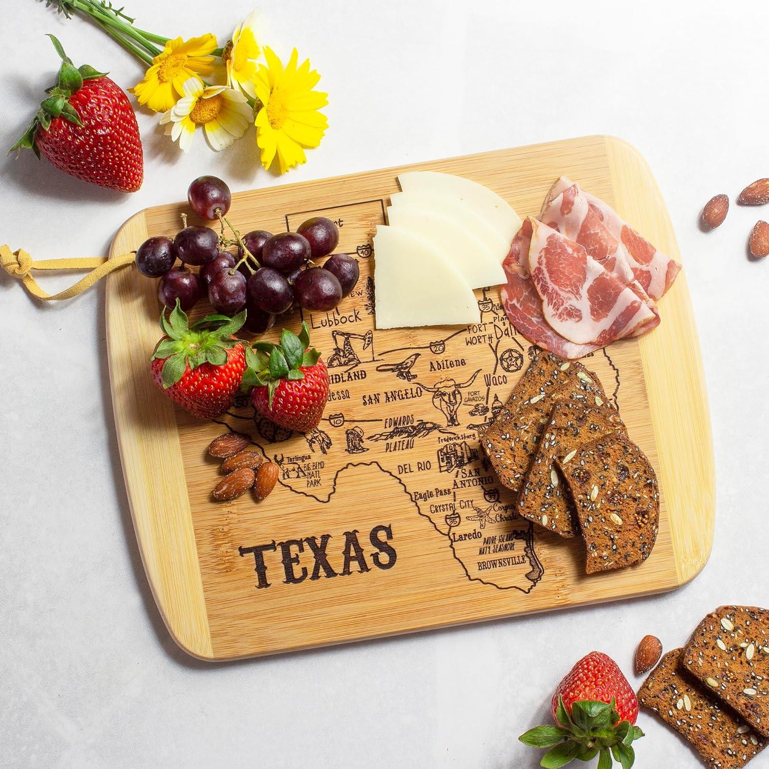 imageTotally Bamboo A Slice of Life North Carolina State Serving and Cutting Board 11 x 875Texas