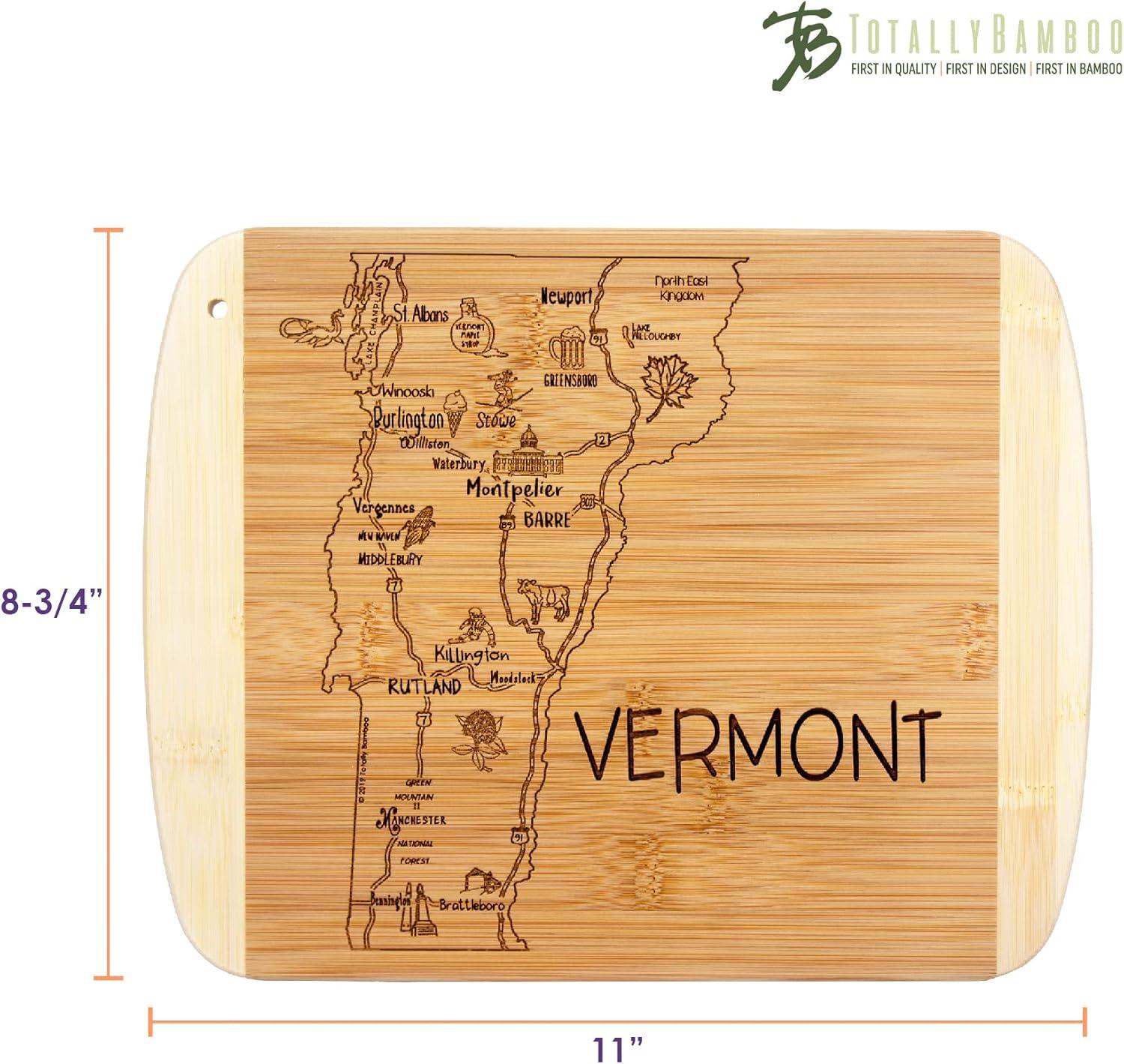 imageTotally Bamboo A Slice of Life North Carolina State Serving and Cutting Board 11 x 875Vermont