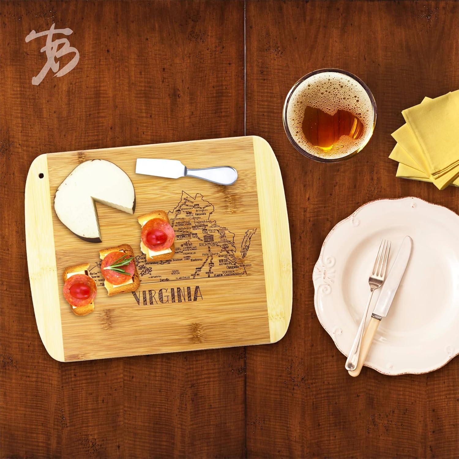 imageTotally Bamboo A Slice of Life North Carolina State Serving and Cutting Board 11 x 875Virginia