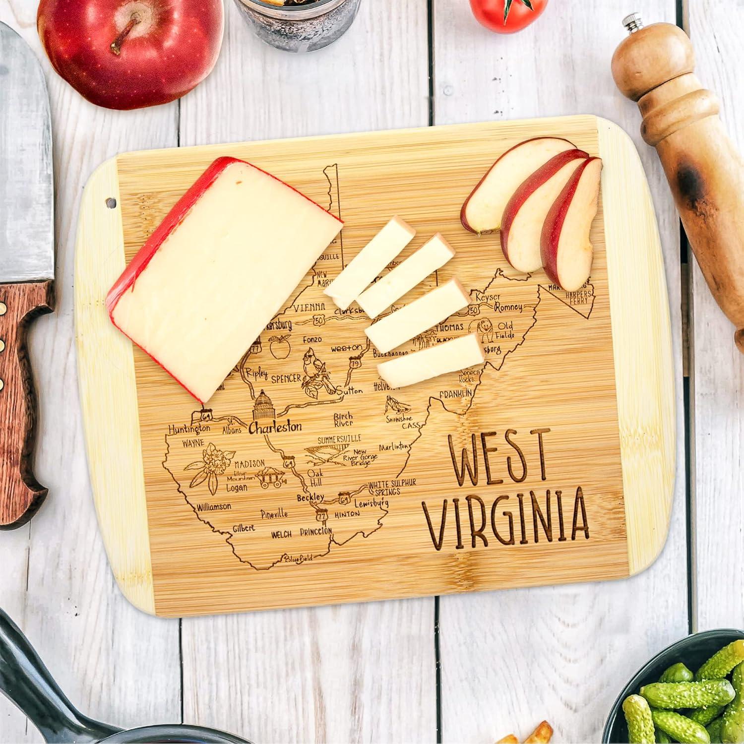 imageTotally Bamboo A Slice of Life North Carolina State Serving and Cutting Board 11 x 875West Virginia