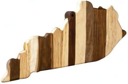 imageTotally Bamboo Rock amp Branch Series Shiplap Oklahoma State Shaped Wood Serving and Cutting Board Great for Wall Art 1634 x 9 x 58Kentucky