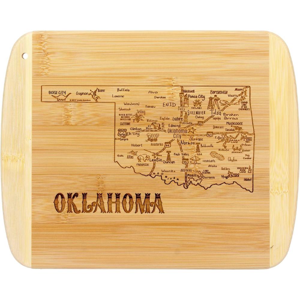 imageTotally Bamboo A Slice of Life North Carolina State Serving and Cutting Board 11 x 875Oklahoma