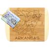Totally Bamboo A Slice of Life North Carolina State Serving and Cutting Board, 11″ x 8.75″(Arkansas)