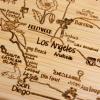 Totally Bamboo A Slice of Life North Carolina State Serving and Cutting Board, 11″ x 8.75″(California)