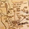 Totally Bamboo A Slice of Life North Carolina State Serving and Cutting Board, 11″ x 8.75″(California)