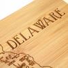 Totally Bamboo A Slice of Life North Carolina State Serving and Cutting Board, 11″ x 8.75″(Delaware)