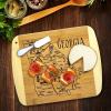 Totally Bamboo A Slice of Life North Carolina State Serving and Cutting Board, 11″ x 8.75″(Georgia)