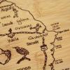 Totally Bamboo A Slice of Life North Carolina State Serving and Cutting Board, 11″ x 8.75″(Georgia)