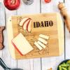 Totally Bamboo A Slice of Life North Carolina State Serving and Cutting Board, 11″ x 8.75″(Idaho)