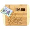 Totally Bamboo A Slice of Life North Carolina State Serving and Cutting Board, 11″ x 8.75″(Idaho)