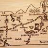 Totally Bamboo A Slice of Life North Carolina State Serving and Cutting Board, 11″ x 8.75″(Kentucky)
