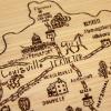Totally Bamboo A Slice of Life North Carolina State Serving and Cutting Board, 11″ x 8.75″(Kentucky)