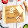 Totally Bamboo A Slice of Life North Carolina State Serving and Cutting Board, 11″ x 8.75″(Maryland)