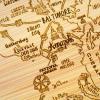 Totally Bamboo A Slice of Life North Carolina State Serving and Cutting Board, 11″ x 8.75″(Maryland)