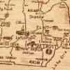 Totally Bamboo A Slice of Life North Carolina State Serving and Cutting Board, 11″ x 8.75″(Michigan)