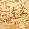 Totally Bamboo A Slice of Life North Carolina State Serving and Cutting Board, 11″ x 8.75″(Minnesota)