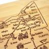 Totally Bamboo A Slice of Life North Carolina State Serving and Cutting Board, 11″ x 8.75″(Ohio)