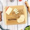 Totally Bamboo A Slice of Life North Carolina State Serving and Cutting Board, 11″ x 8.75″(Oklahoma)