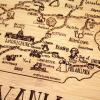 Totally Bamboo A Slice of Life North Carolina State Serving and Cutting Board, 11″ x 8.75″(Pennsylvania)