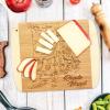 Totally Bamboo A Slice of Life North Carolina State Serving and Cutting Board, 11″ x 8.75″(Rhode Island)