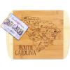 Totally Bamboo A Slice of Life North Carolina State Serving and Cutting Board, 11″ x 8.75″(South Carolina)