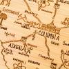 Totally Bamboo A Slice of Life North Carolina State Serving and Cutting Board, 11″ x 8.75″(South Carolina)