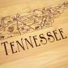 Totally Bamboo A Slice of Life North Carolina State Serving and Cutting Board, 11″ x 8.75″(Tennessee)