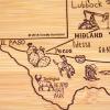 Totally Bamboo A Slice of Life North Carolina State Serving and Cutting Board, 11″ x 8.75″(Texas)