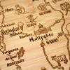 Totally Bamboo A Slice of Life North Carolina State Serving and Cutting Board, 11″ x 8.75″(Vermont)