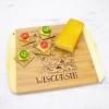 Totally Bamboo A Slice of Life North Carolina State Serving and Cutting Board, 11″ x 8.75″(Wisconsin)