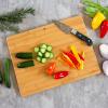 Totally Bamboo Arizona State Shaped Cutting Board and Charcuterie Serving Platter with Artwork by Fish Kiss, Includes Hang Tie for Wall Display(Colorado)