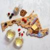 Totally Bamboo Arizona State Shaped Cutting Board and Charcuterie Serving Platter with Artwork by Fish Kiss, Includes Hang Tie for Wall Display(Maryland)